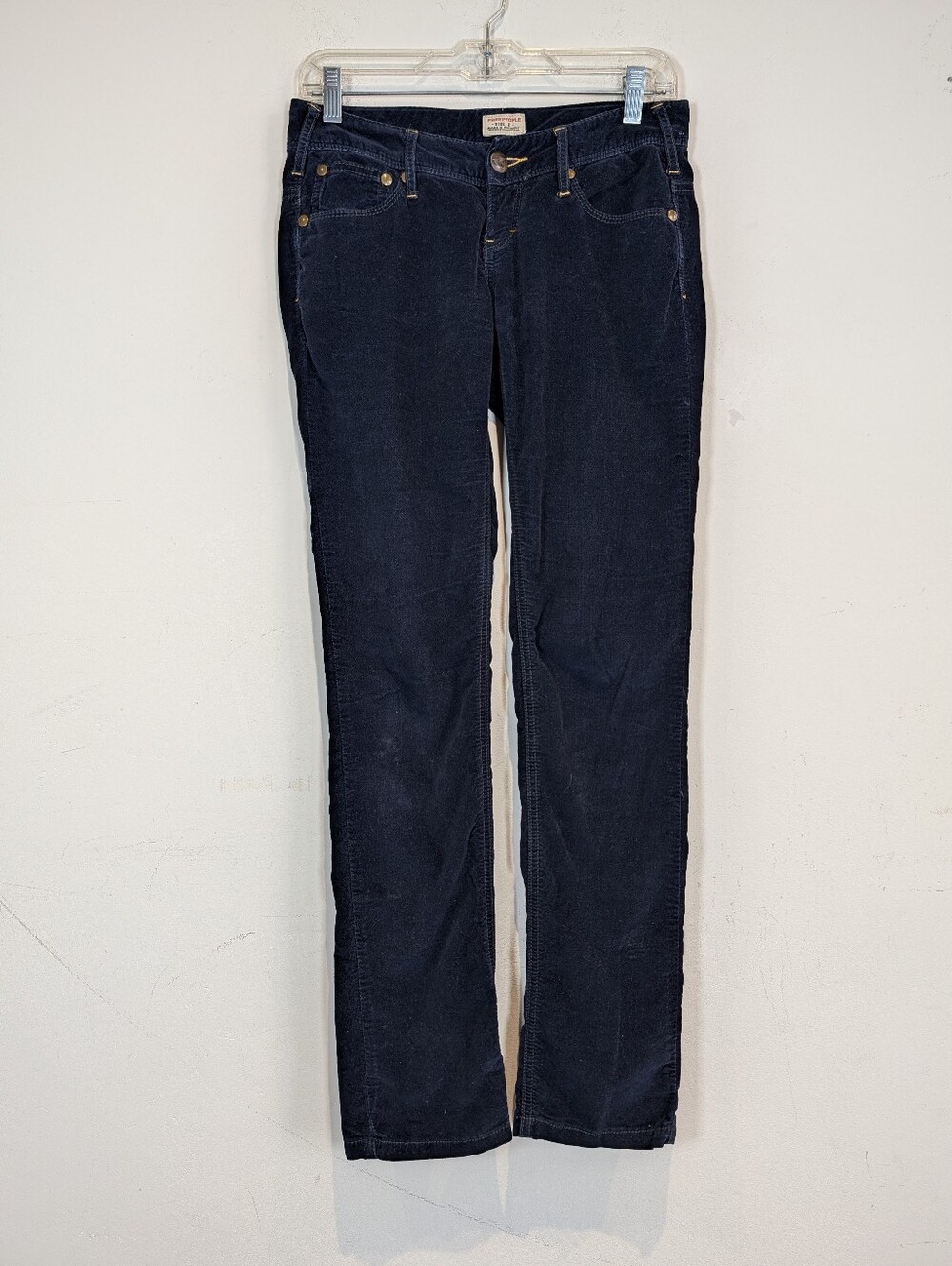 Free People Soft Navy Blue Skinny Pants, Size 2